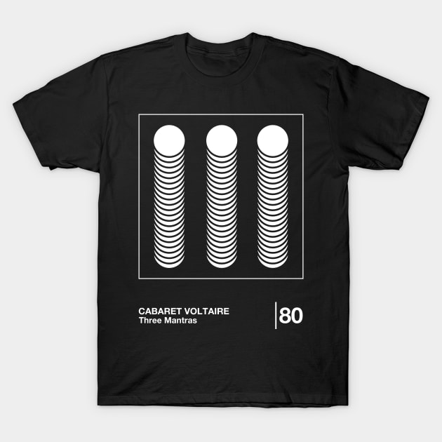 Cabaret Voltaire / Minimal Style Graphic Artwork Design T-Shirt by saudade